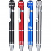 Aluminum Multi-Screwdriver Kit with LED Light